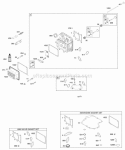 Cylinder Head Gasket Set - Engine Gasket Set - Valve Intake Manifold Valves Diagram and Parts List for 215702-0110-B1  Briggs and Stratton Engine